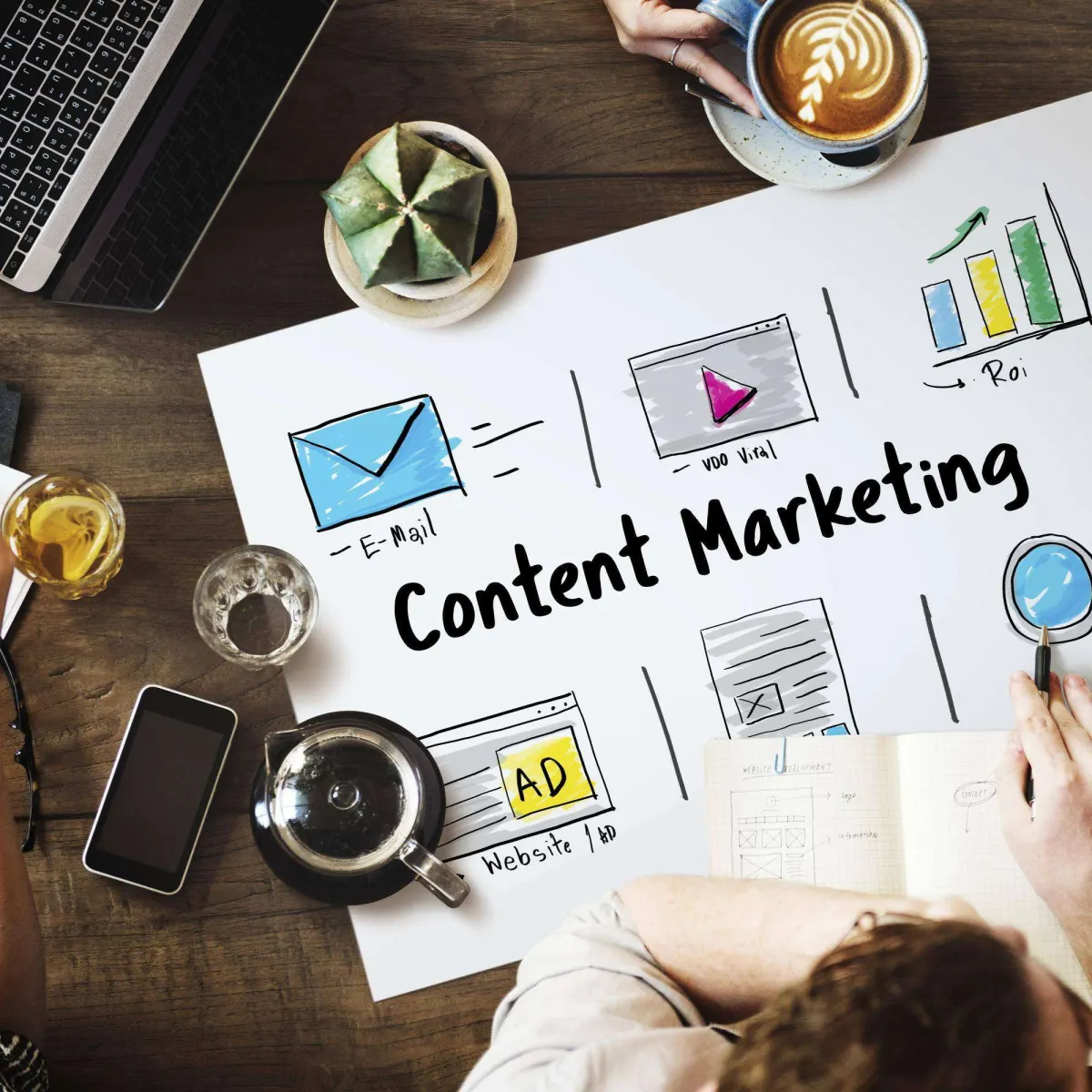 Online-strategy-media-marketing-icons